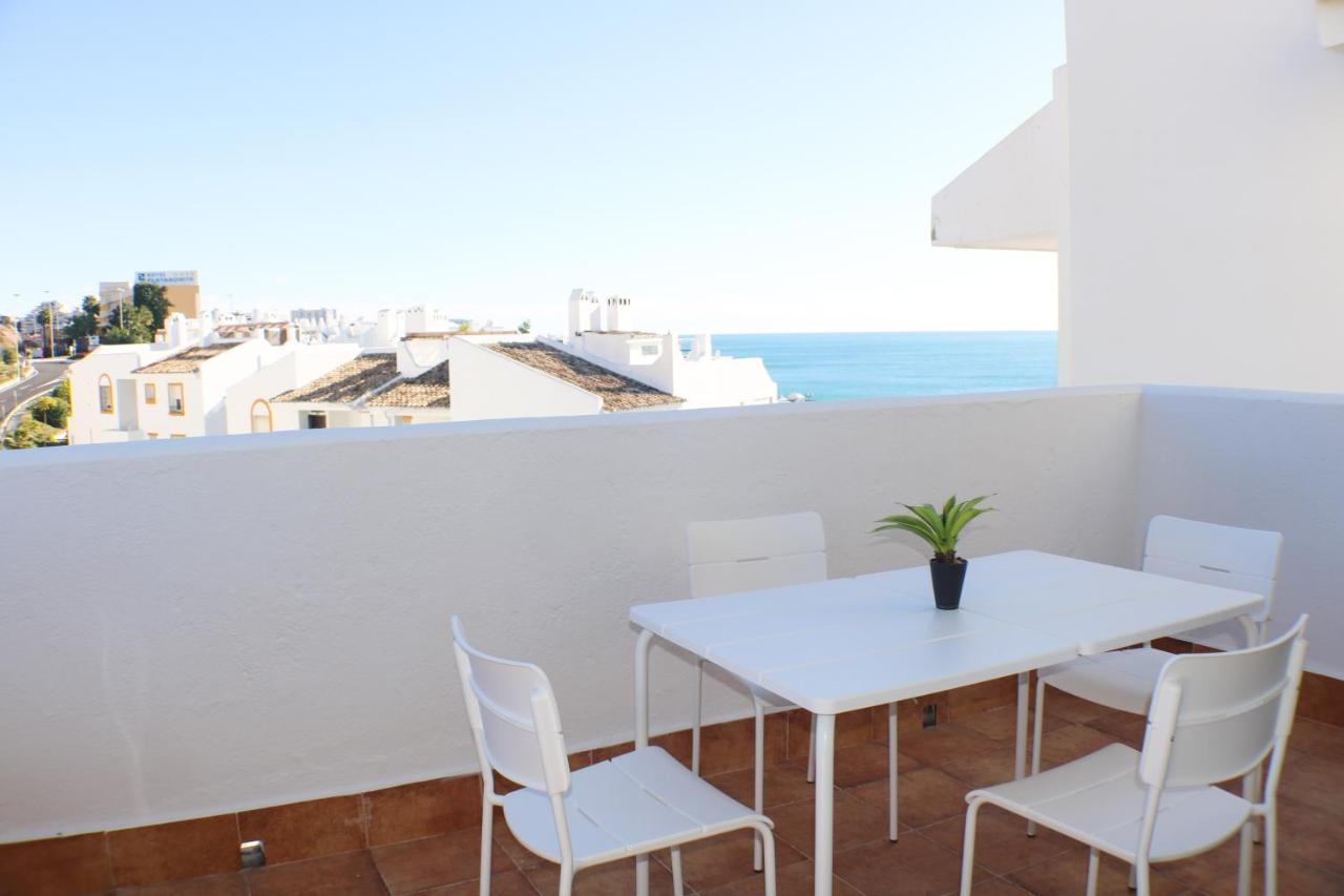 Atico Frente Al Mar - Vistas, Piscina, Terrazas, Parking! Apartman Benalmádena Kültér fotó