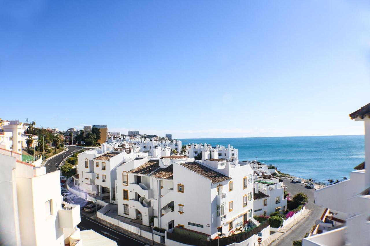Atico Frente Al Mar - Vistas, Piscina, Terrazas, Parking! Apartman Benalmádena Kültér fotó