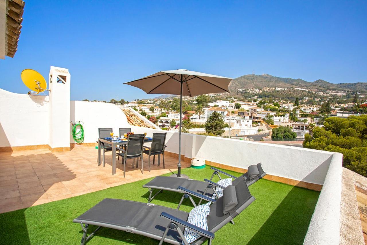 Atico Frente Al Mar - Vistas, Piscina, Terrazas, Parking! Apartman Benalmádena Kültér fotó